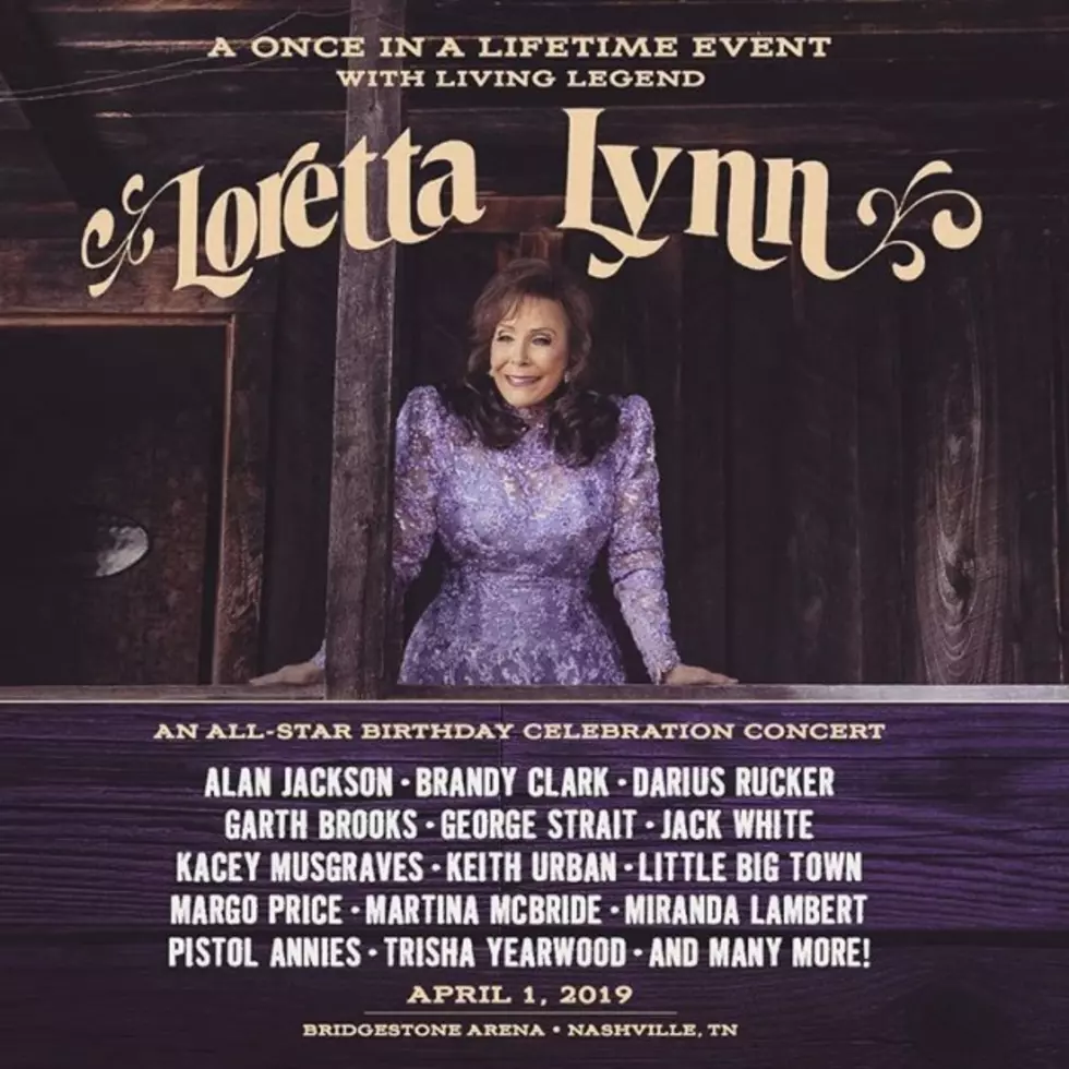 Loretta Lynn to be Honored with True All-Star Birthday Celebration Concert