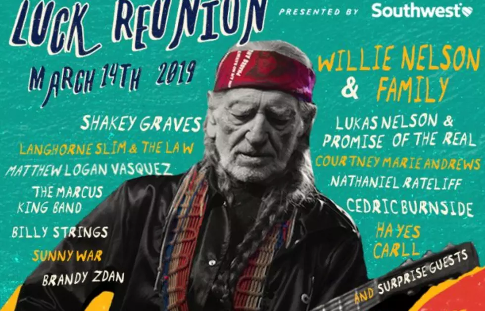 Willie Nelson’s ‘Luck Reunion’ Lineup is Stacked