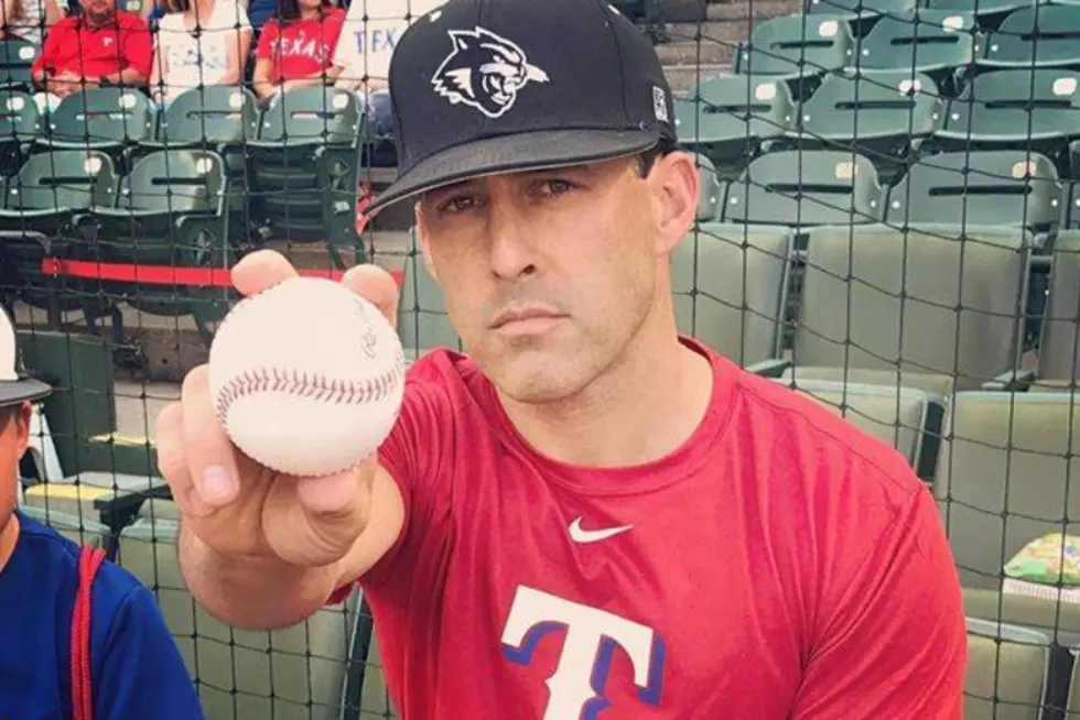 Aaron Watson's First Pitch Strike Before Texas Rangers Game