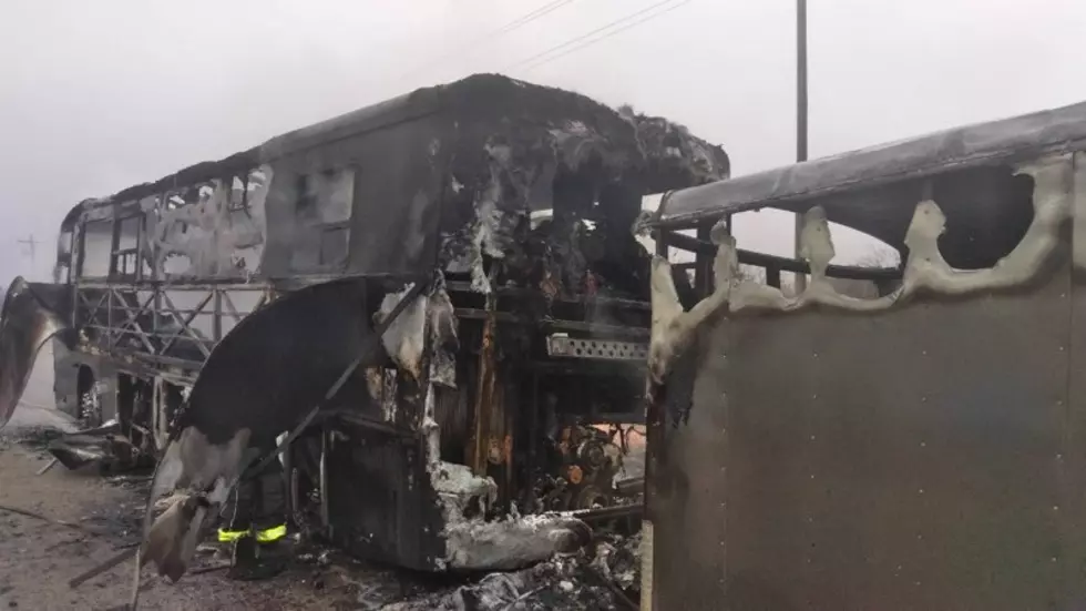 Shane Smith & The Saints Tour Bus Catches Fire