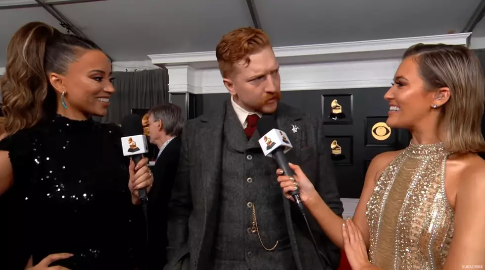 Tyler Childers Tackles First-Ever GRAMMY Red Carpet Interview