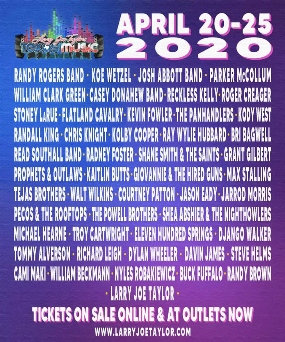 Larry Joe Taylor Texas Music Festival