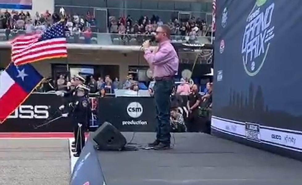 Cody Johnson Turns in Inspiring Rendition of Our National Anthem Before Nascar Cup Series