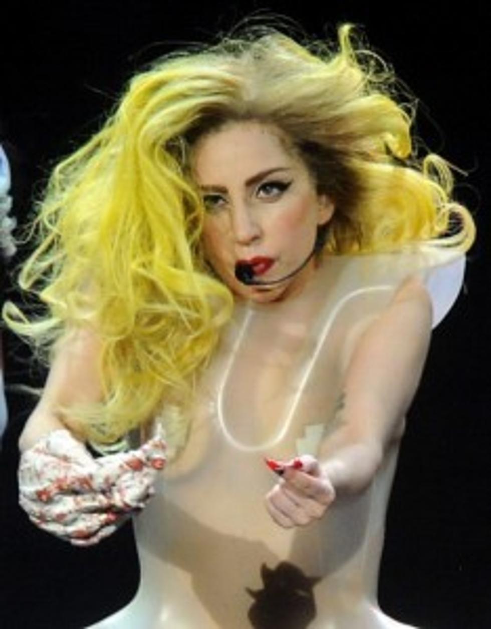 Lady Gaga An Iron Maiden Roadie?