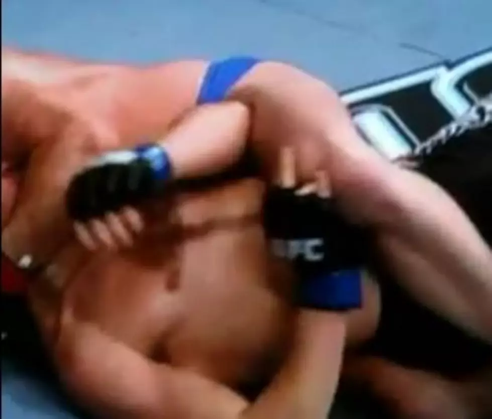 UFC Fighter In Speedos Gets KO&#8217;d, But Not Before He Flashed His Nads! [VIDEO]