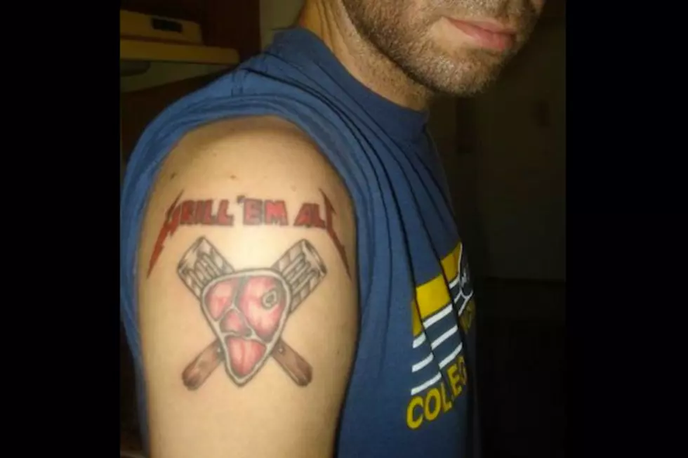 Rock Tattoos, Heavy Metal Tattoos, We Got Em&#8217; All &#8230;. Trouble Is, They All Suck! [PHOTOS]