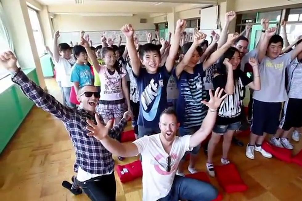Linkin Park Visit Japanese Tsunami Victims After Charity Efforts