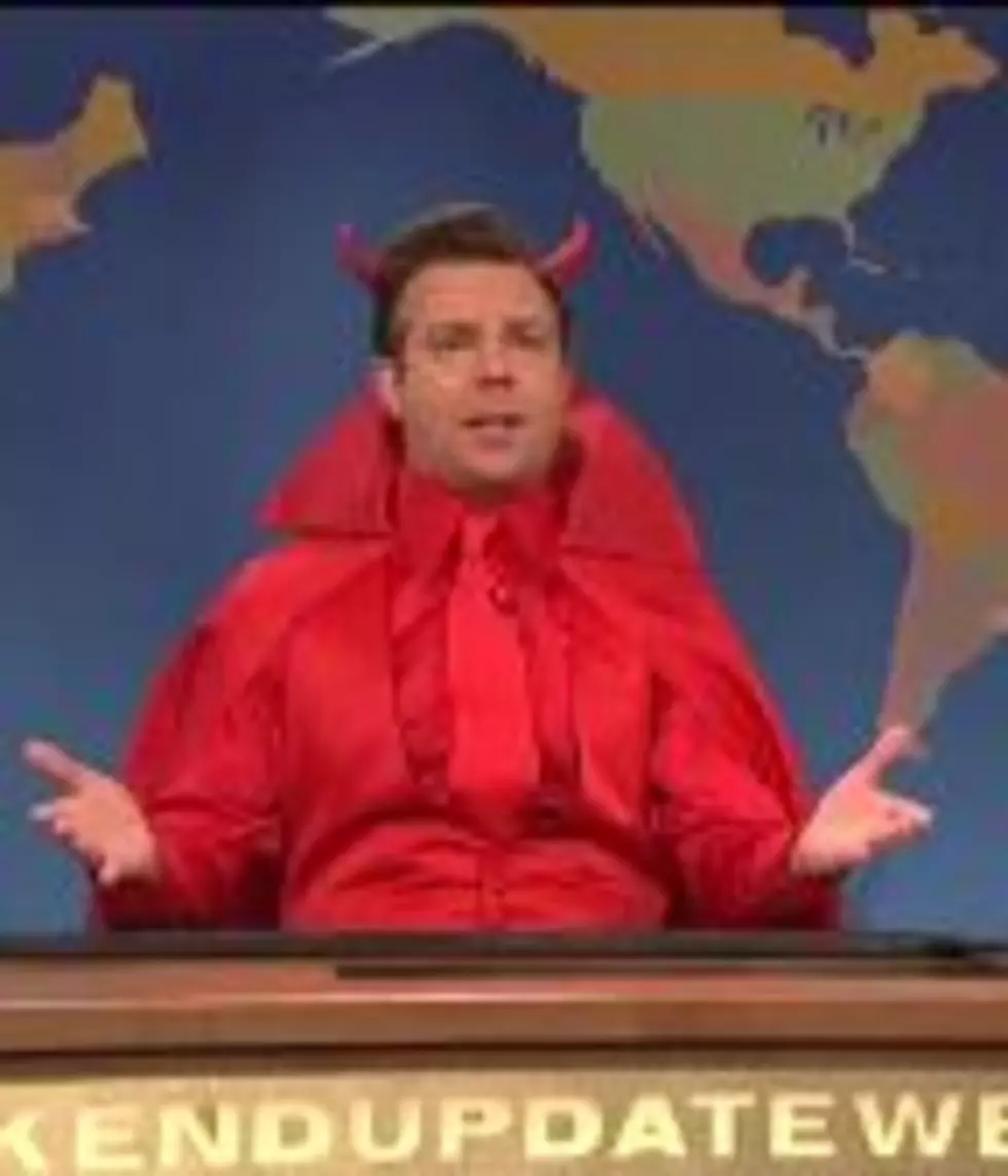 The Devil Stops By Saturday Night Live’s Weekend Update to Talk About Penn State [VIDEO]