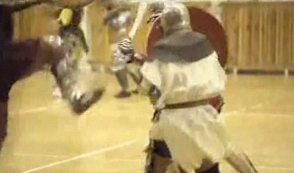 Guy Delivers A Great “This Is Sparta” Kick [Video]
