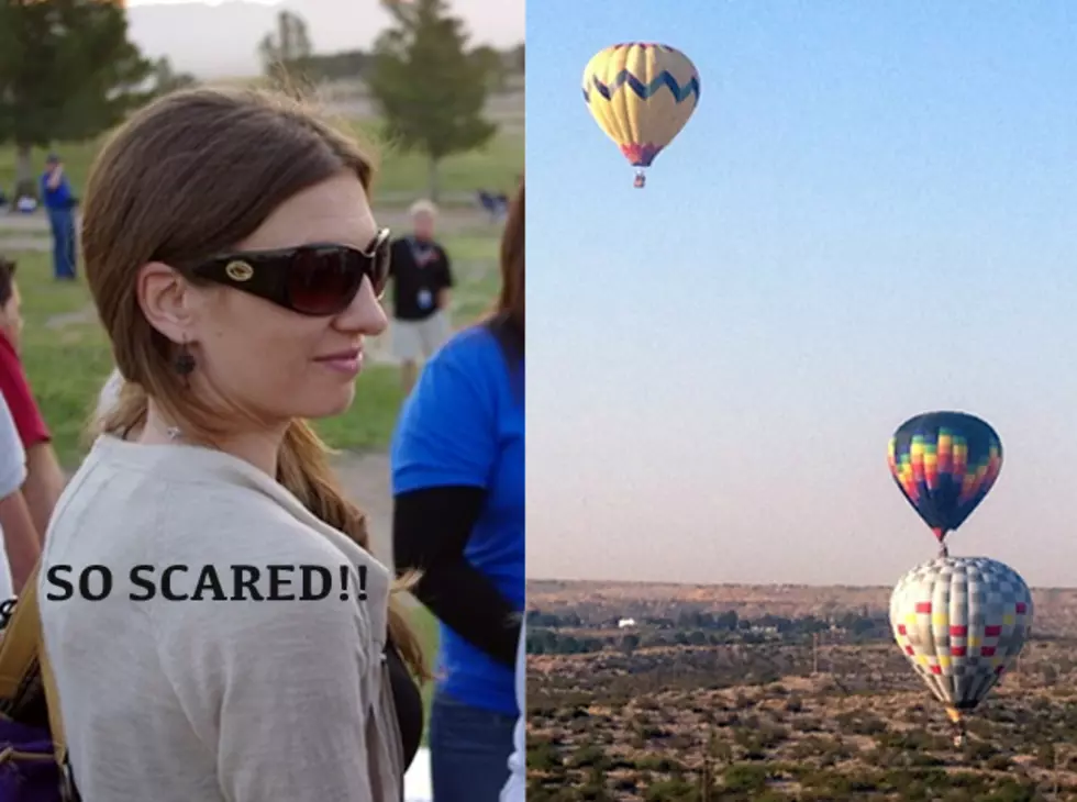 Stephanie Rides in a Balloon — And Lives to Tell About It! [VIDEO, PICS]