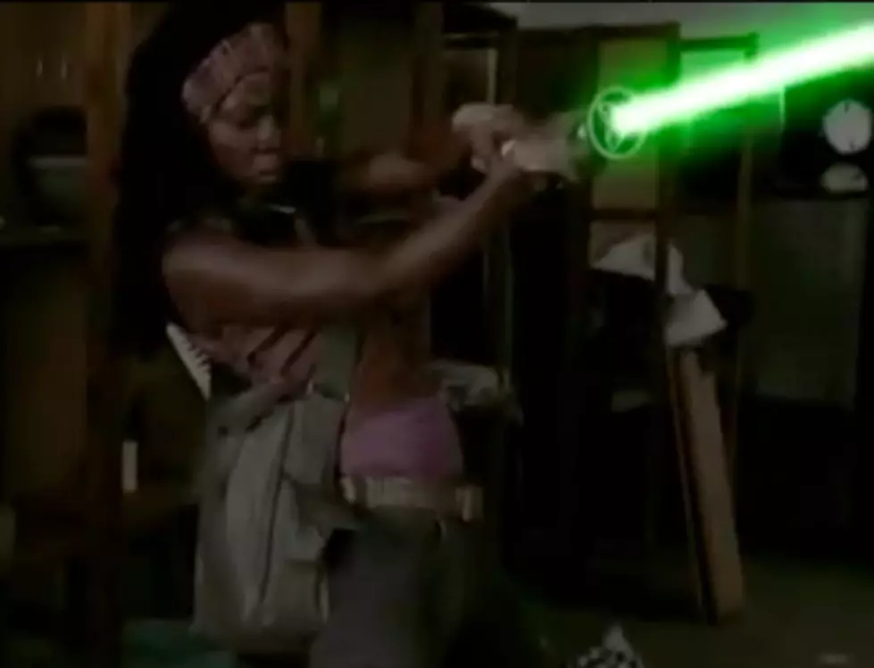 Walking Dead + Lightsabers = Awesome! [Video]
