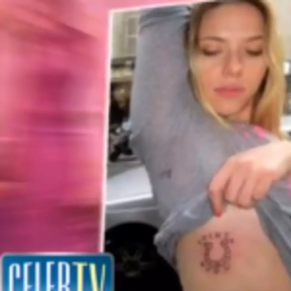 Scarlett Johansson's Tat is Ugly! And, it's All the Rage