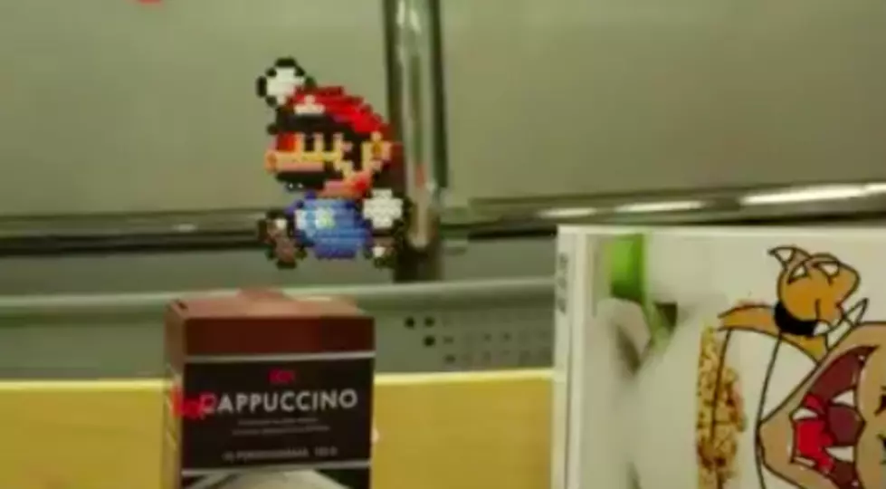 Impressive Stop-Motion Video Features Super Mario Made of Beads