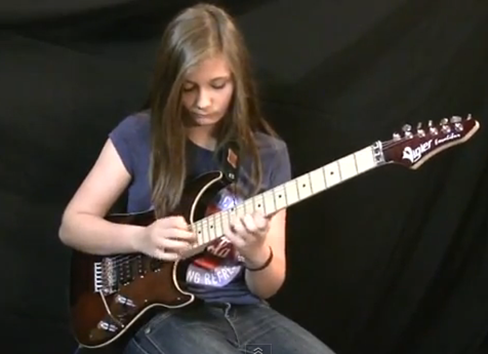 14-Year-Old Girl Shreds Van Halen’s “Eruption” [VIDEO]