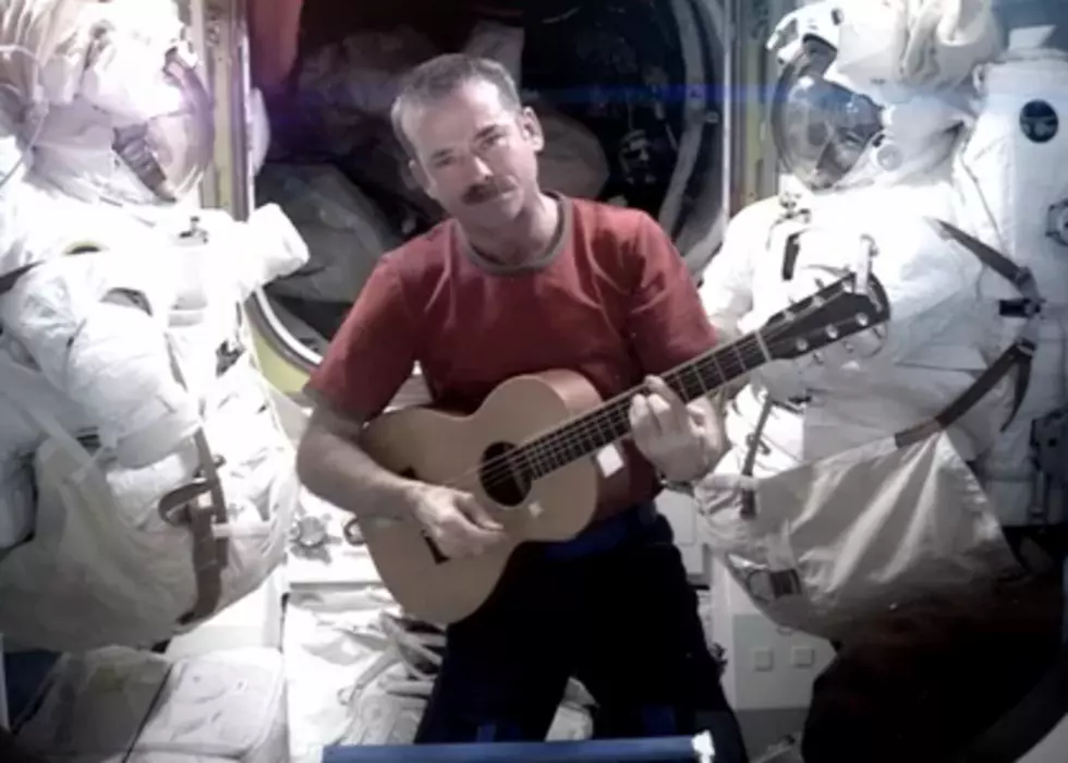 Astronaut Chris Hadfield Covers David Bowie’s “Space Oddity”…from Space! [VIDEO]