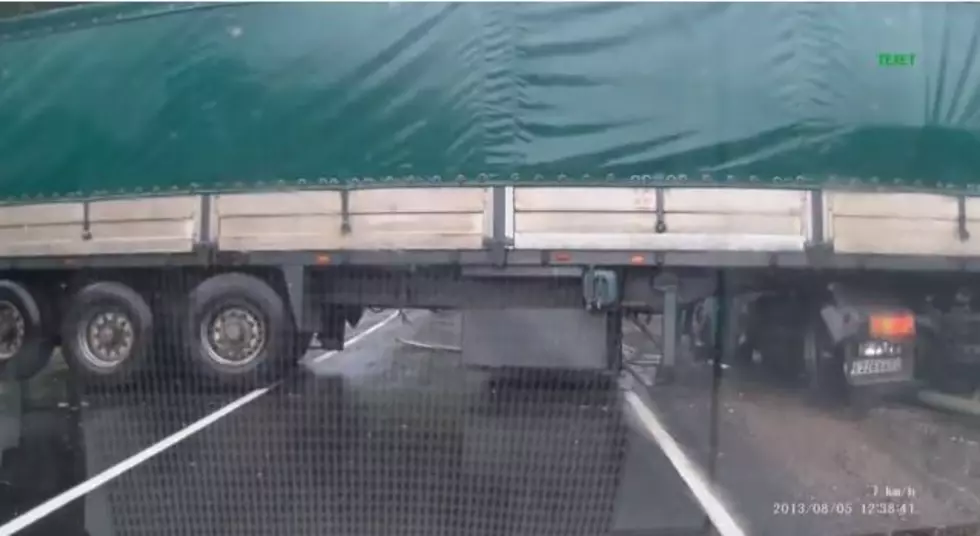 Couple Nearly Killed By Out Of Control Semi [VIDEO]