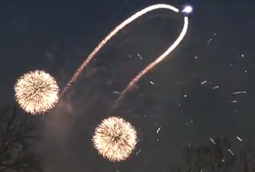 A Naughty Ending To A Fireworks Show