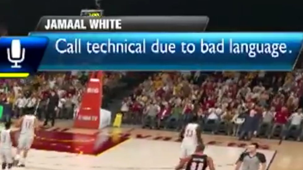 Using Foul Language in NBA 2K14 Gets You A Technical Foul