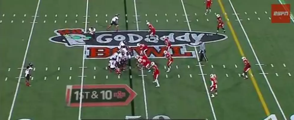 GoDaddy Bowl Features The Best Football Play Of The Year – So Far