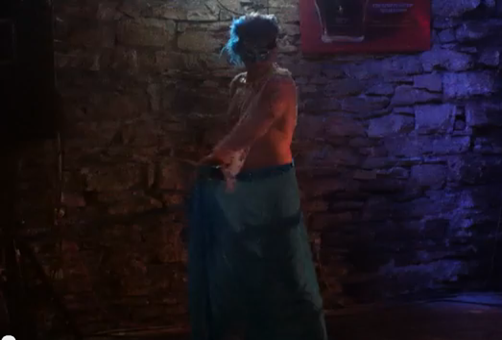 Funny Video Of A Man Dressed As A Mermaid Strips Down At SXSW