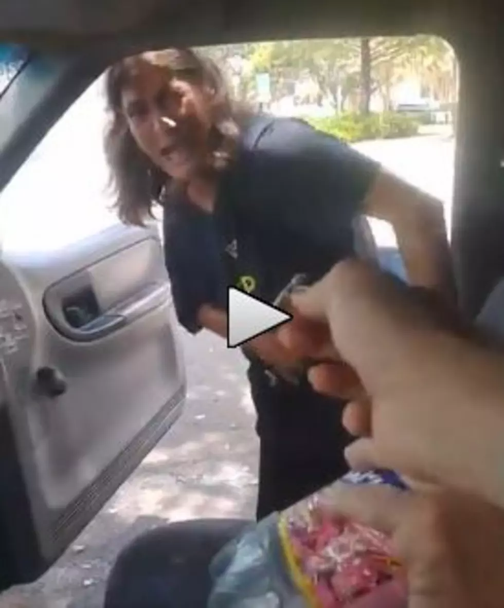 Woman Kicks Car, Has Meltdown, Screams at Son, “GIMME THAT JOINT!”