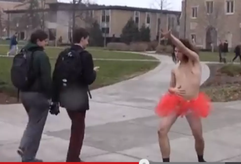 Notre Dame Student Does Hilarious Version Of ‘Chandelier’ Music Video