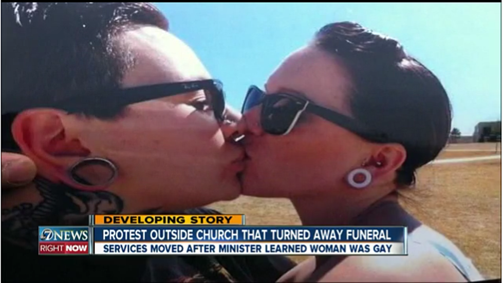Pastor Walks Out On Lesbian Woman’s Funeral Due To Memorial Video