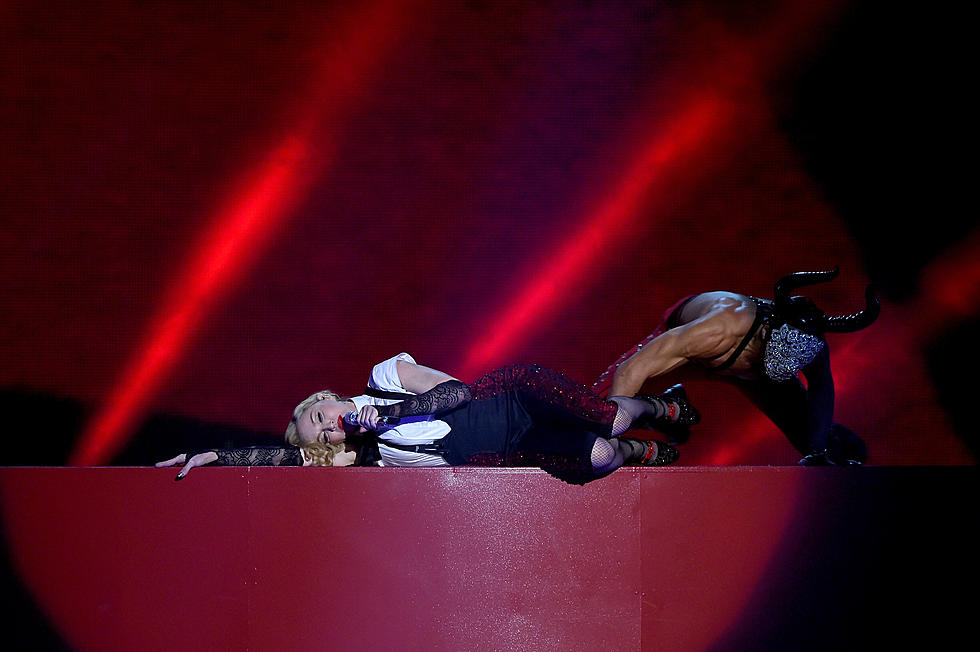 Madonna Tumbles down Stairs Due to Wardrobe Malfunction