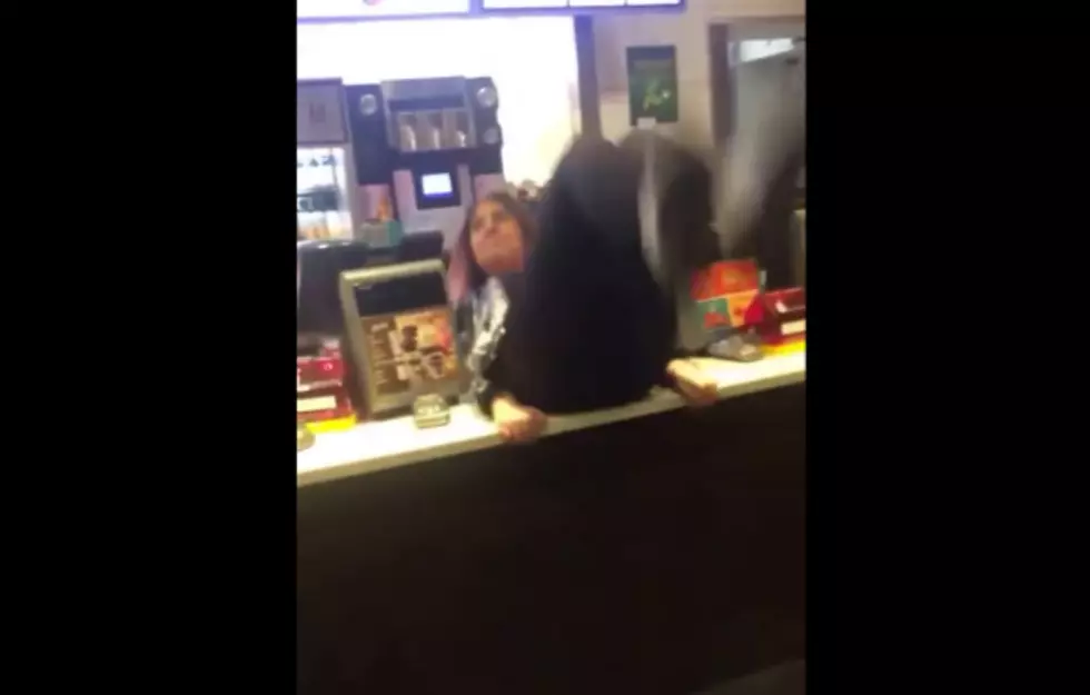 Drunk Girl Attempts to Backflip off a Fast Food Counter, Fails Hard