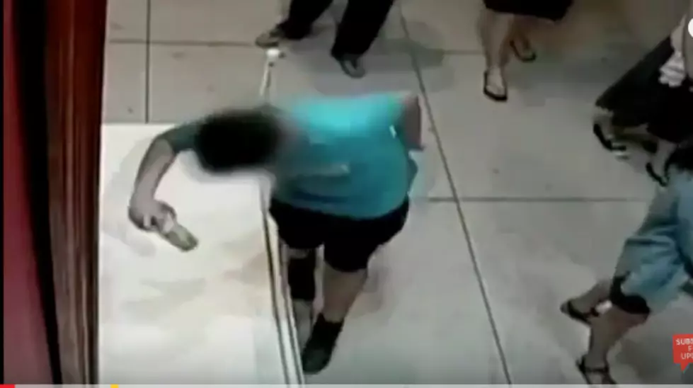 Clumsy Kid Trips and Accidentally Punches Hole in Million Dollar Painting
