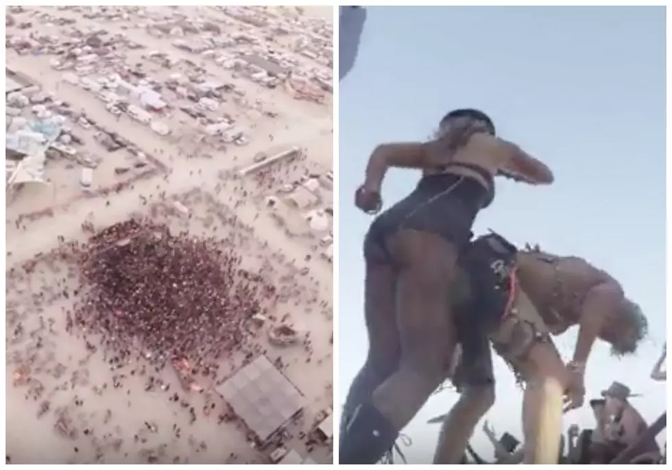 Real or Fake? GoPro Falls Off Drone Into Heart of Burning Man Dance Floor