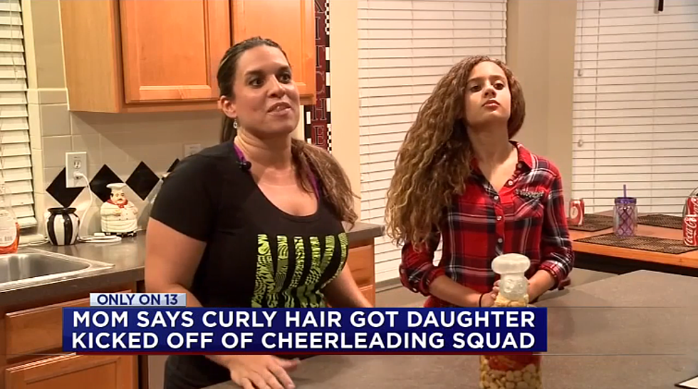 Texas Girl Kicked off Cheer Squad Because of Her Curly Hair