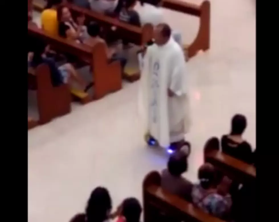 Filipino Priest Has Been Suspended for Riding Hoverboard During Mass