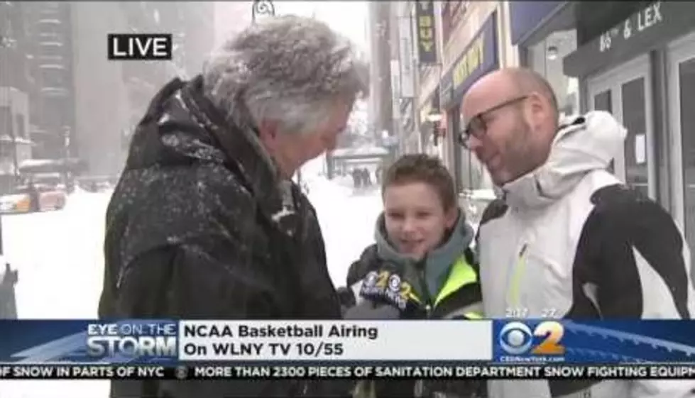 Dad Braves Blizzard to Take Son Out to Buy Hand Lotion