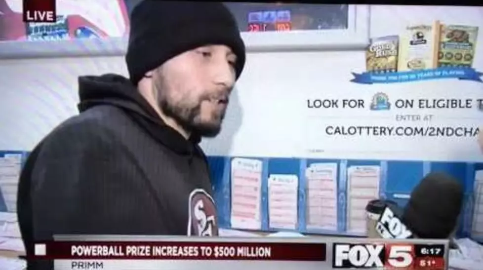 Guy is Brutally Honest About What He Would Spend His Lotto Money On