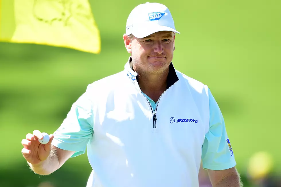 Watch (and Cringe) as Ernie Els SEVEN PUTTS on Number 1 at Augusta