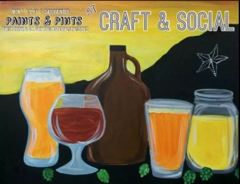 Enjoy a Fun Evening of Painting and Pints at Craft at Social
