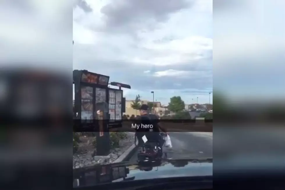 East El Paso Man Goes Through Drive-Thru On A Rascal Scooter