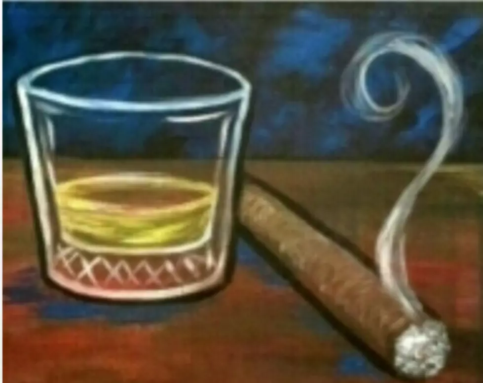 Enjoy a Fun Evening with Paint and Puff at Puff Hookah Lounge