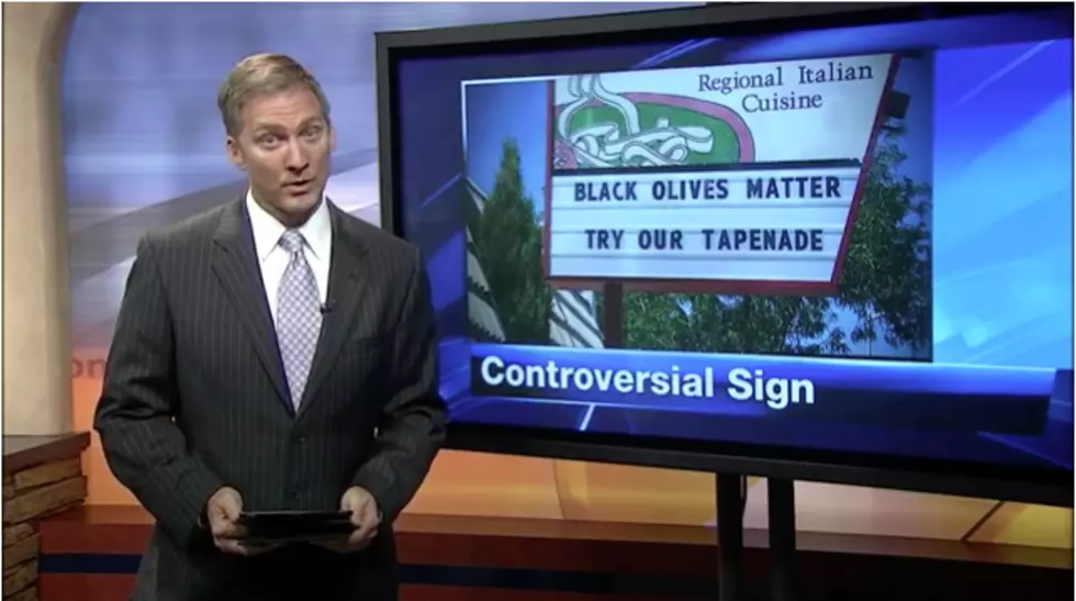 Black Olives Matter: See This NM Restaurant's Upsetting Sign