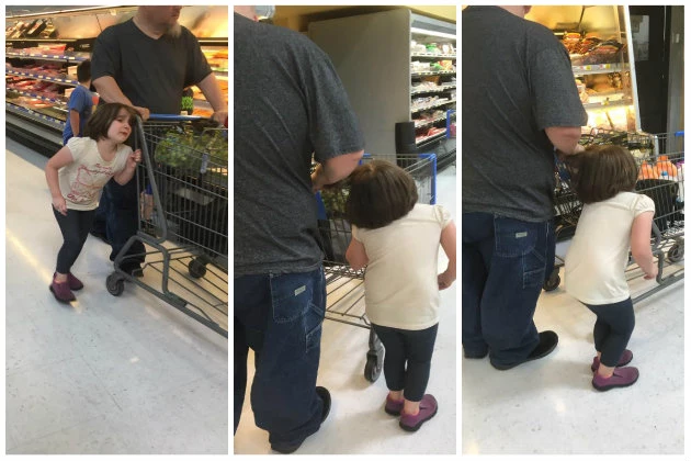 Man Drags Child By Hair at a Texas Wal-Mart