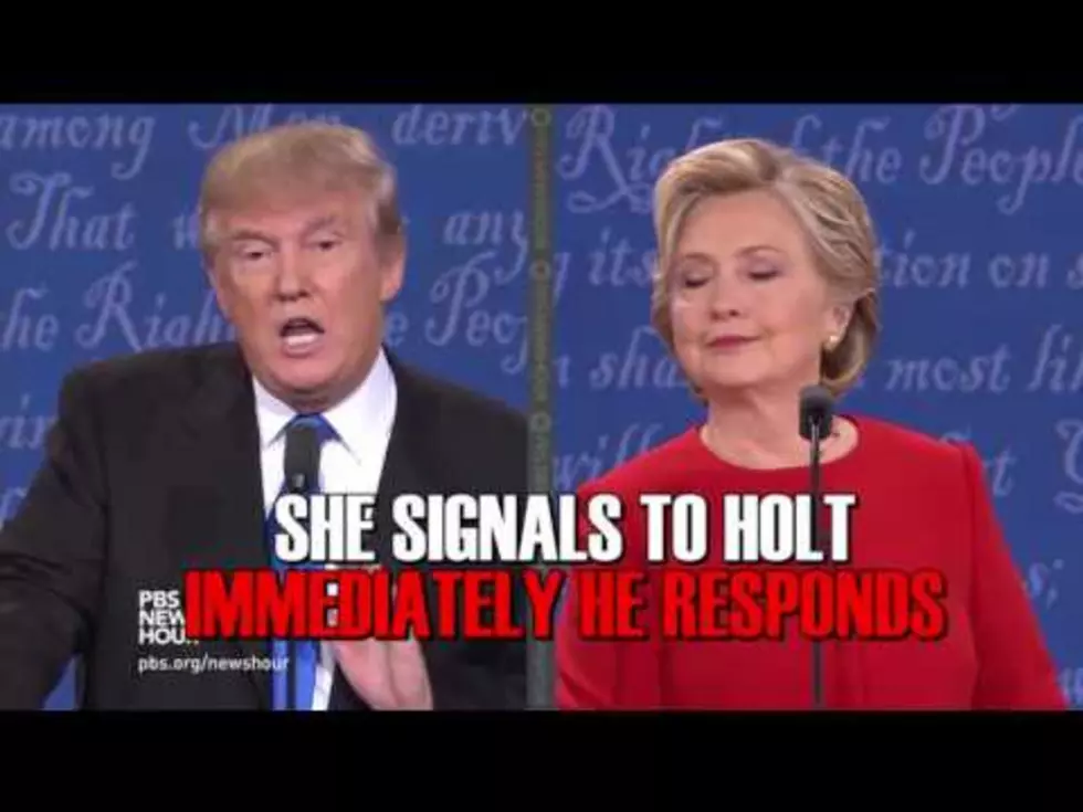 Hillary's Hand Signals!