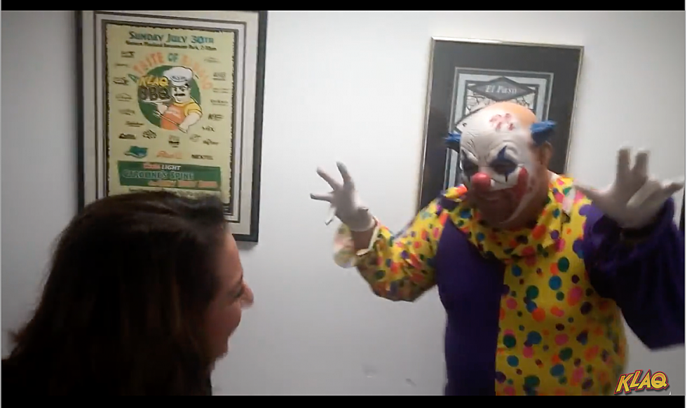 Crazy Person (Buzz Adams) Dressed as Clown Terrorizes Radio Offices 