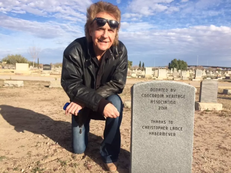 Local Author Recognized For His Book At Concordia Cemetery