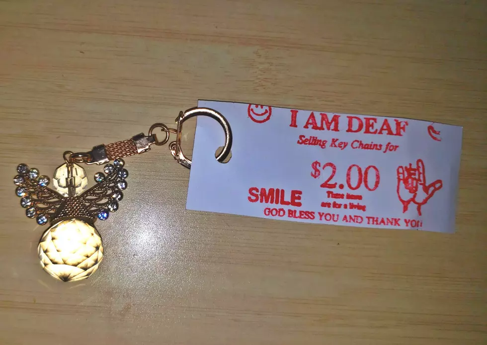 The Deaf Key Chain Salesman Continues Selling At Local Diners