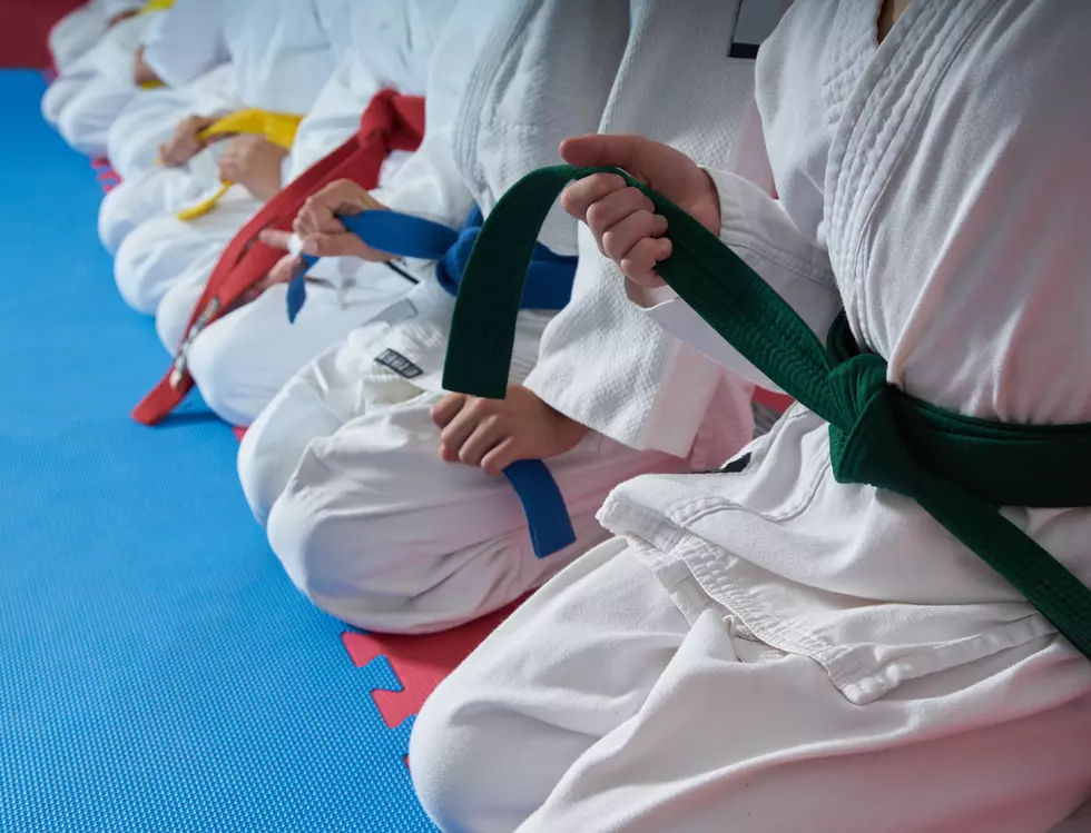 Tiny Karate Student Follows Sensei’s Instructions to the Letter