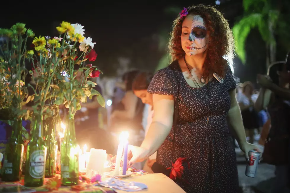Latinos Honor EP Shooting Victims With Dia De Los Muertos Ofrenda