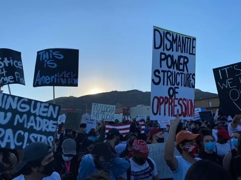 Photos- El Paso's George Floyd Protest At Police Headquarters