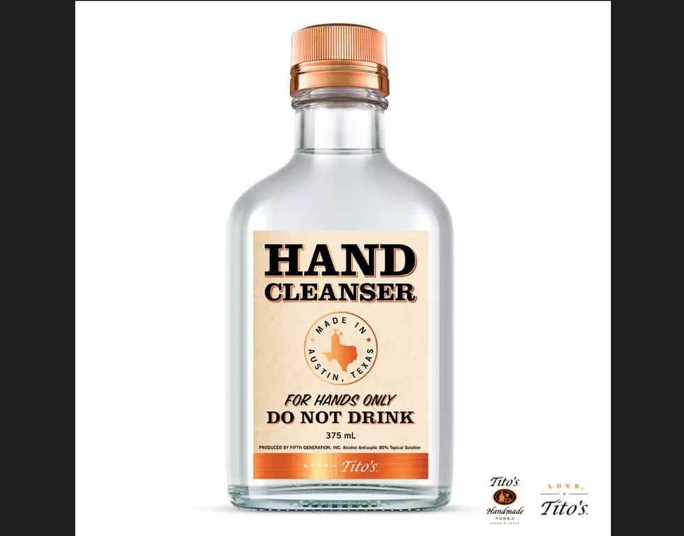 Tito’s Handmade Vodka Giving Out Free Hand Sanitizer to El Paso