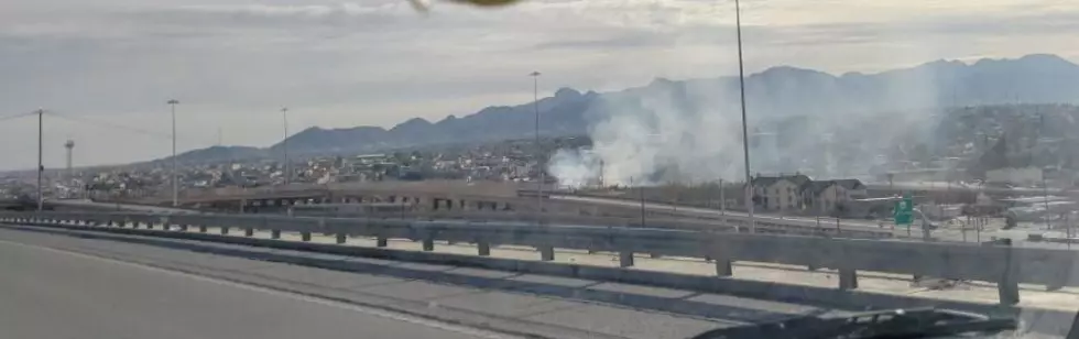 You Know It's Winter in El Paso When You See Bonfires Around 